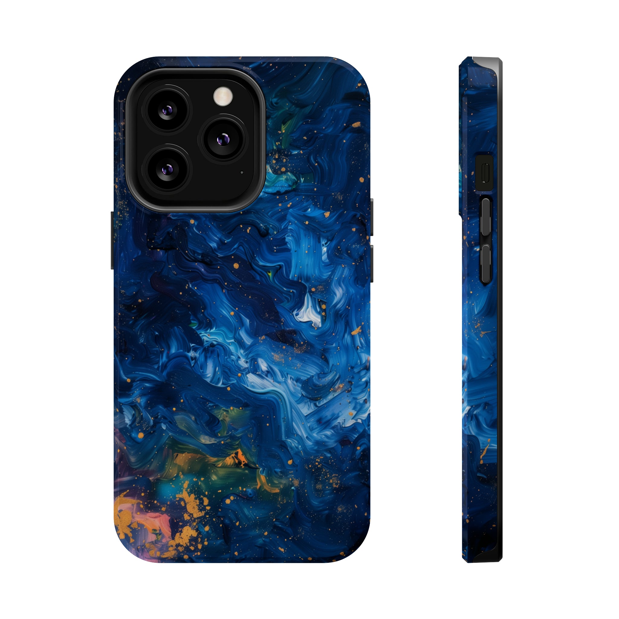 STIKISS™ Oil Paints Collection 01-013 Milky way iPhone MagSafe Tough Case