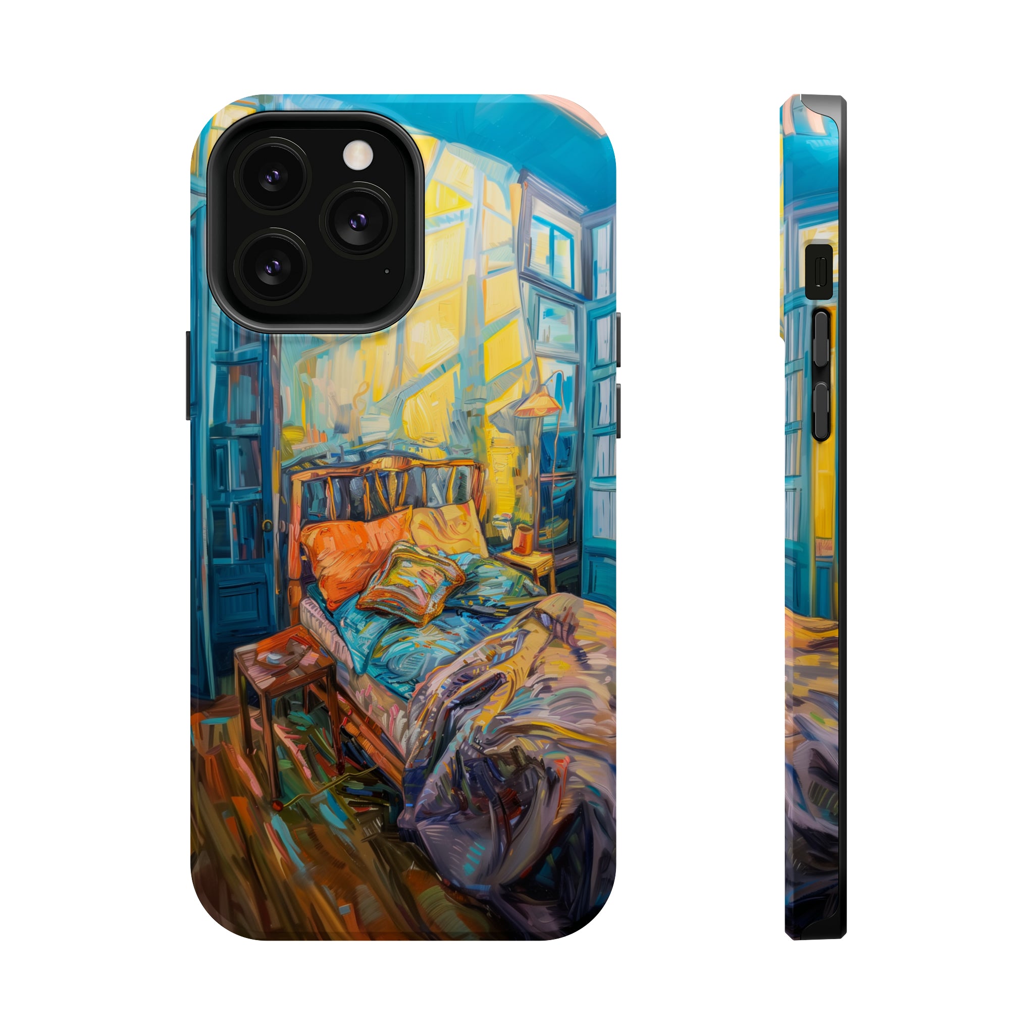 STIKISS™ Oil Paints Collection 01-020 Bed iPhone MagSafe Tough Case