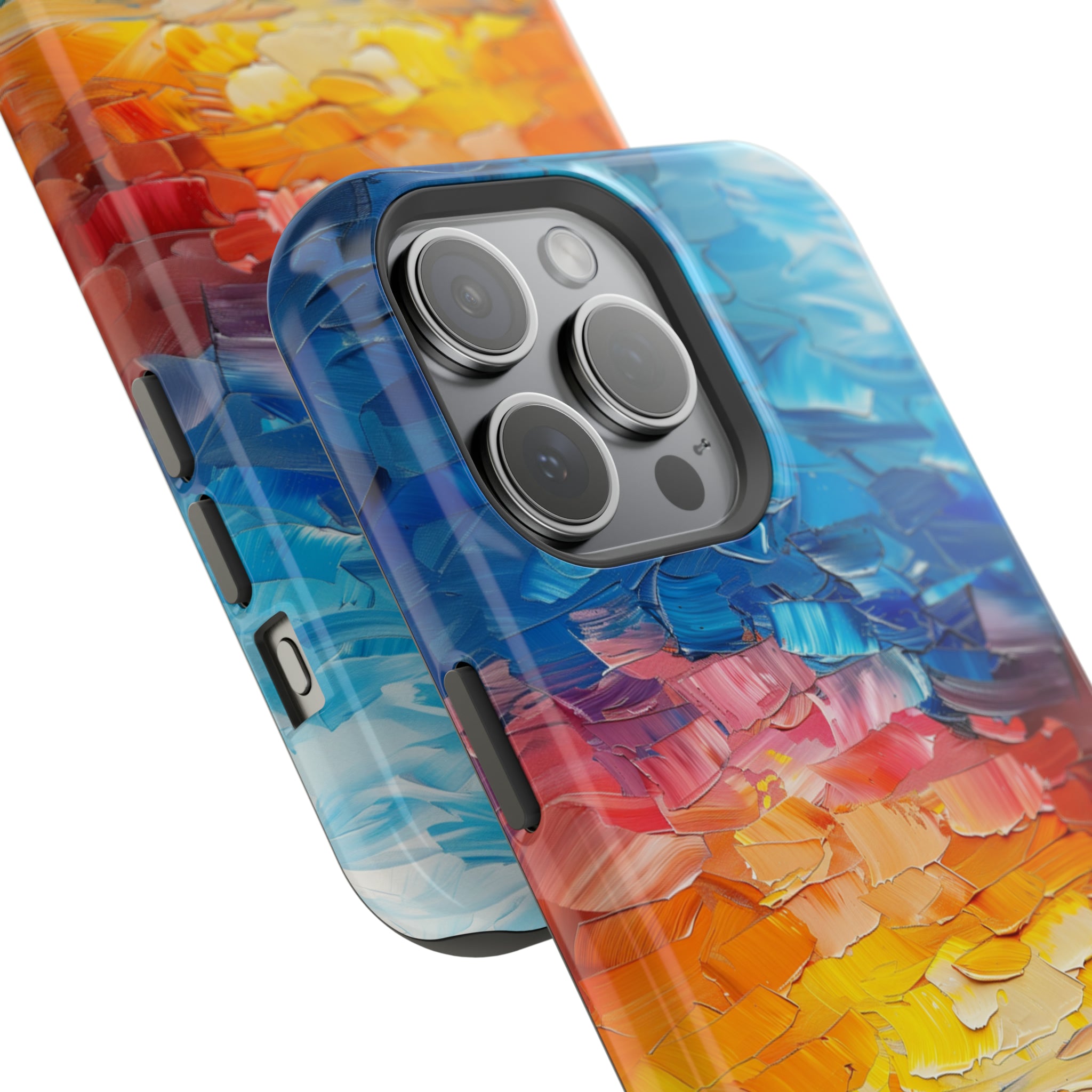 STIKISS™ Oil Paints Collection 01-004 Sunset iPhone MagSafe Tough Case