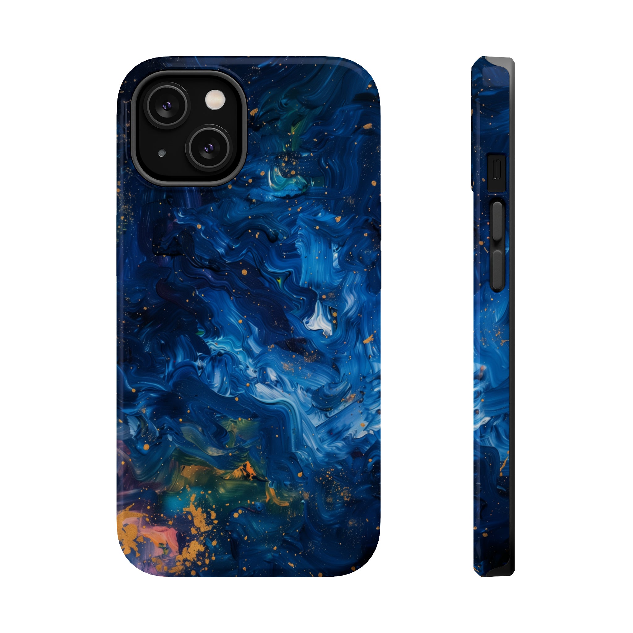 STIKISS™ Oil Paints Collection 01-013 Milky way iPhone MagSafe Tough Case