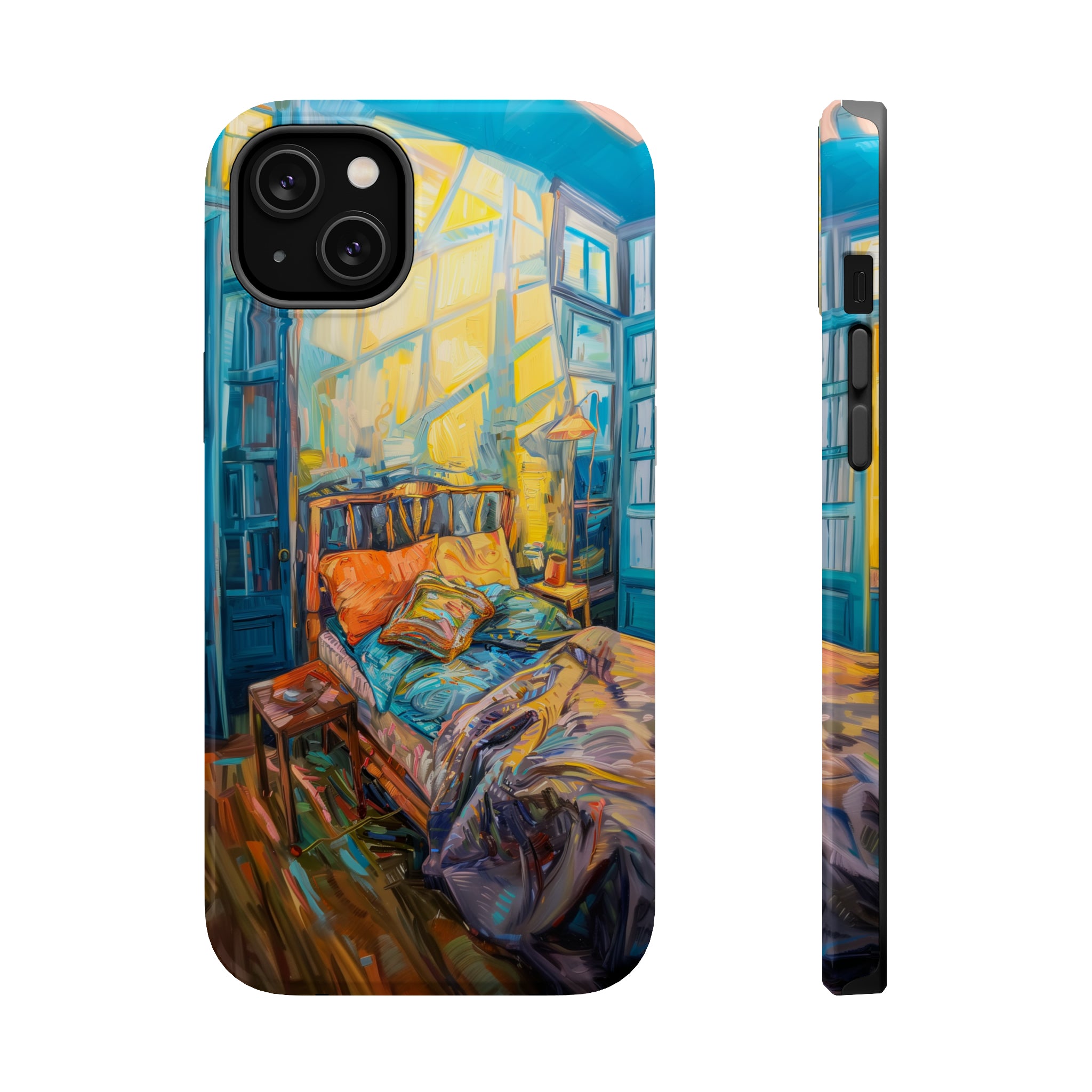 STIKISS™ Oil Paints Collection 01-020 Bed iPhone MagSafe Tough Case