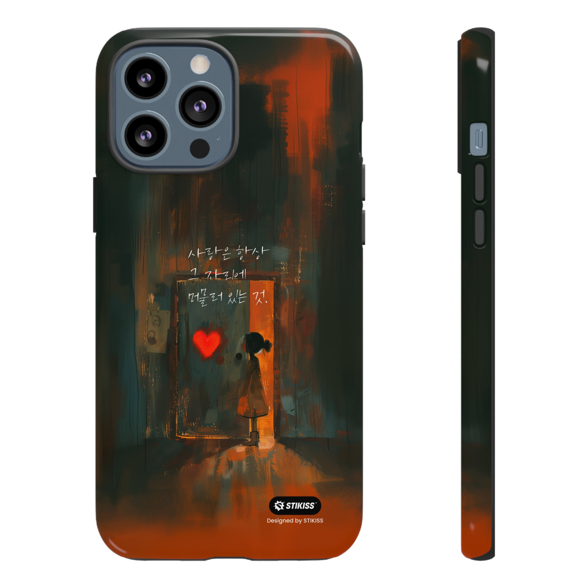 STIKISS™ Exploring Love Collection 002 - Love always Tough iPhone Cases