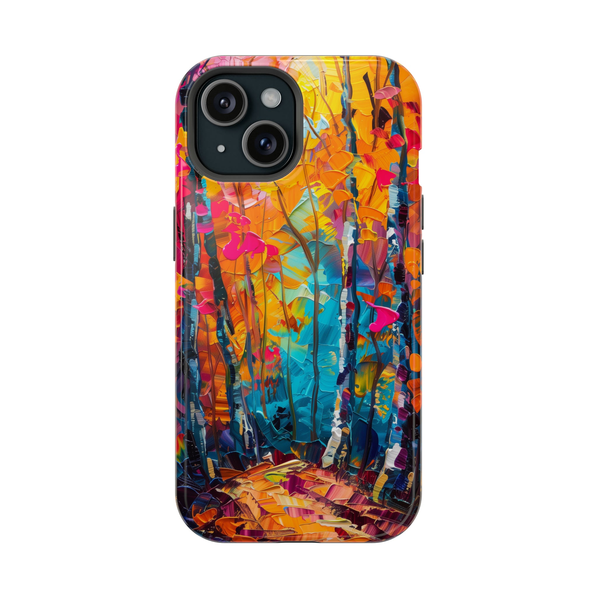 STIKISS™ Oil Paints Collection 01-002 Forest iPhone MagSafe Tough Case