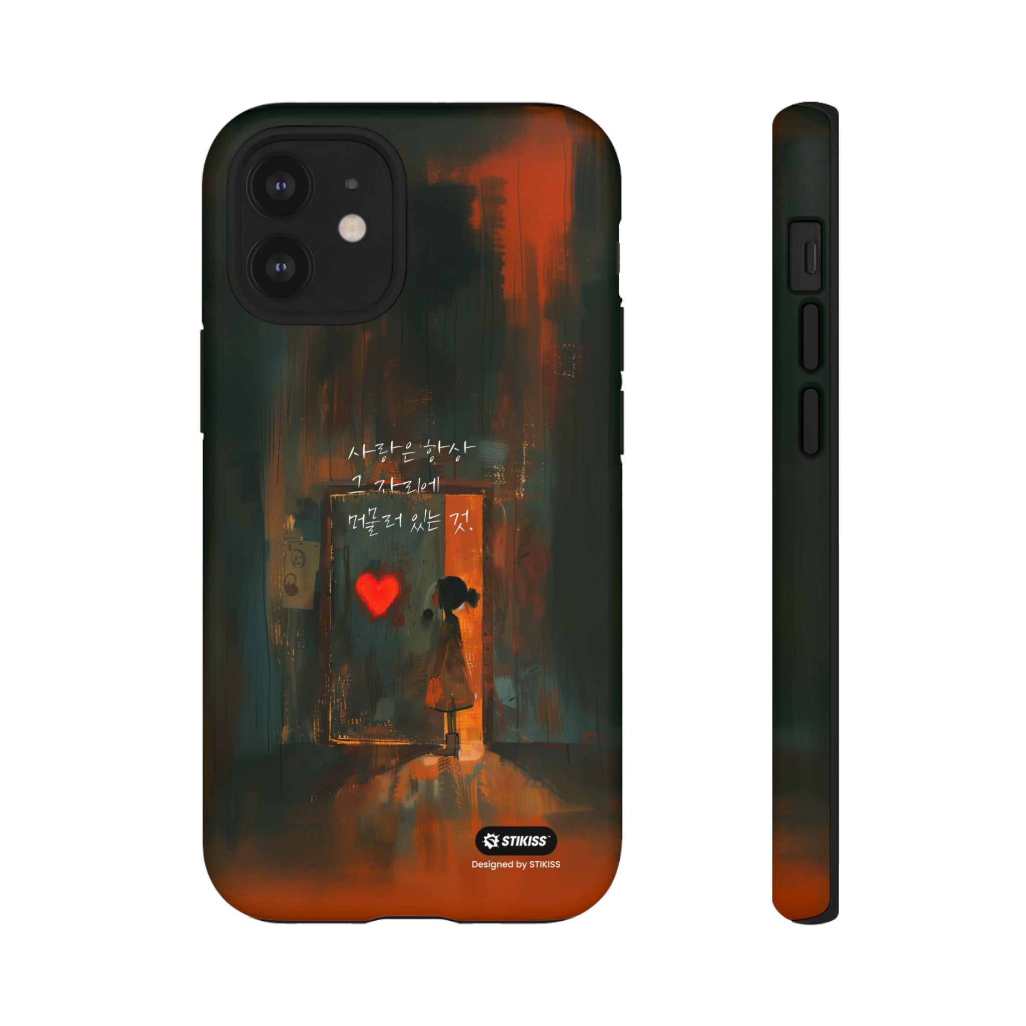 STIKISS™ Exploring Love Collection 002 - Love always Tough iPhone Cases