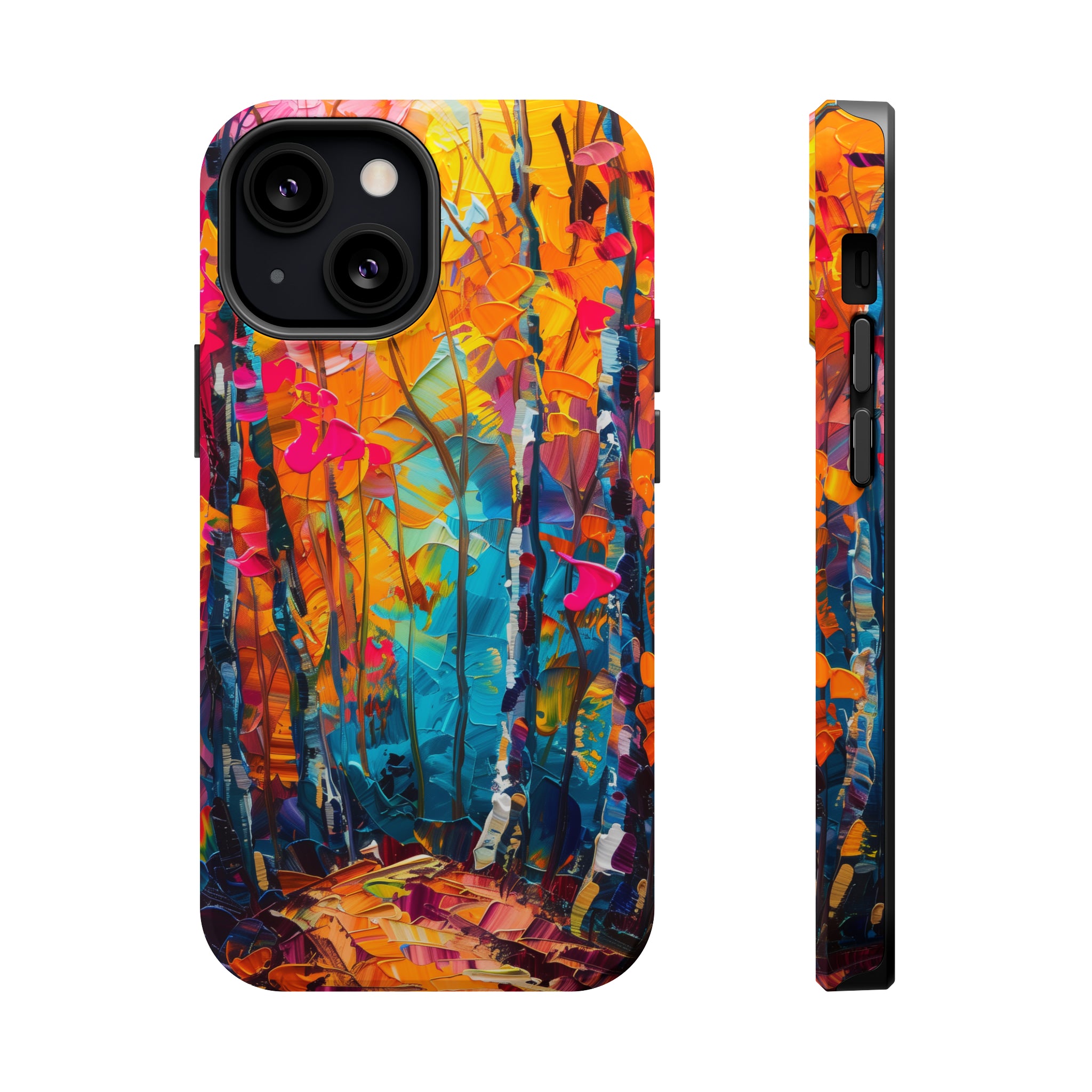 STIKISS™ Oil Paints Collection 01-002 Forest iPhone MagSafe Tough Case