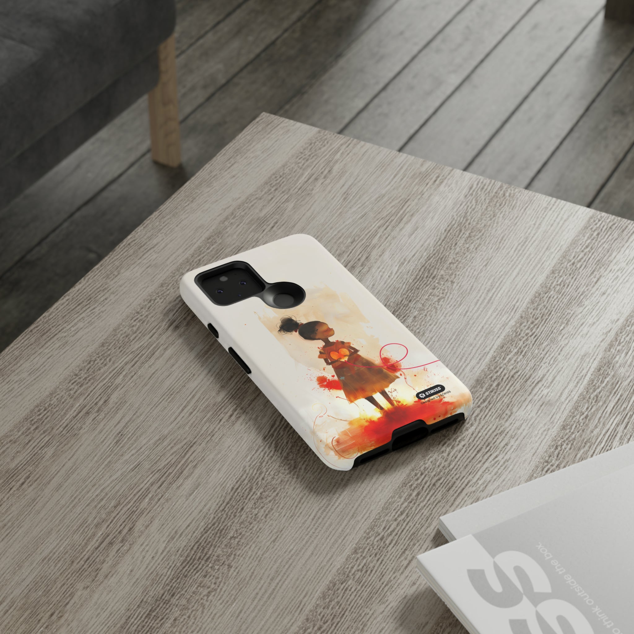 STIKISS™ Exploring Love Collection 010 - Lover Tough iPhone, Galaxy, Pixel phone Case