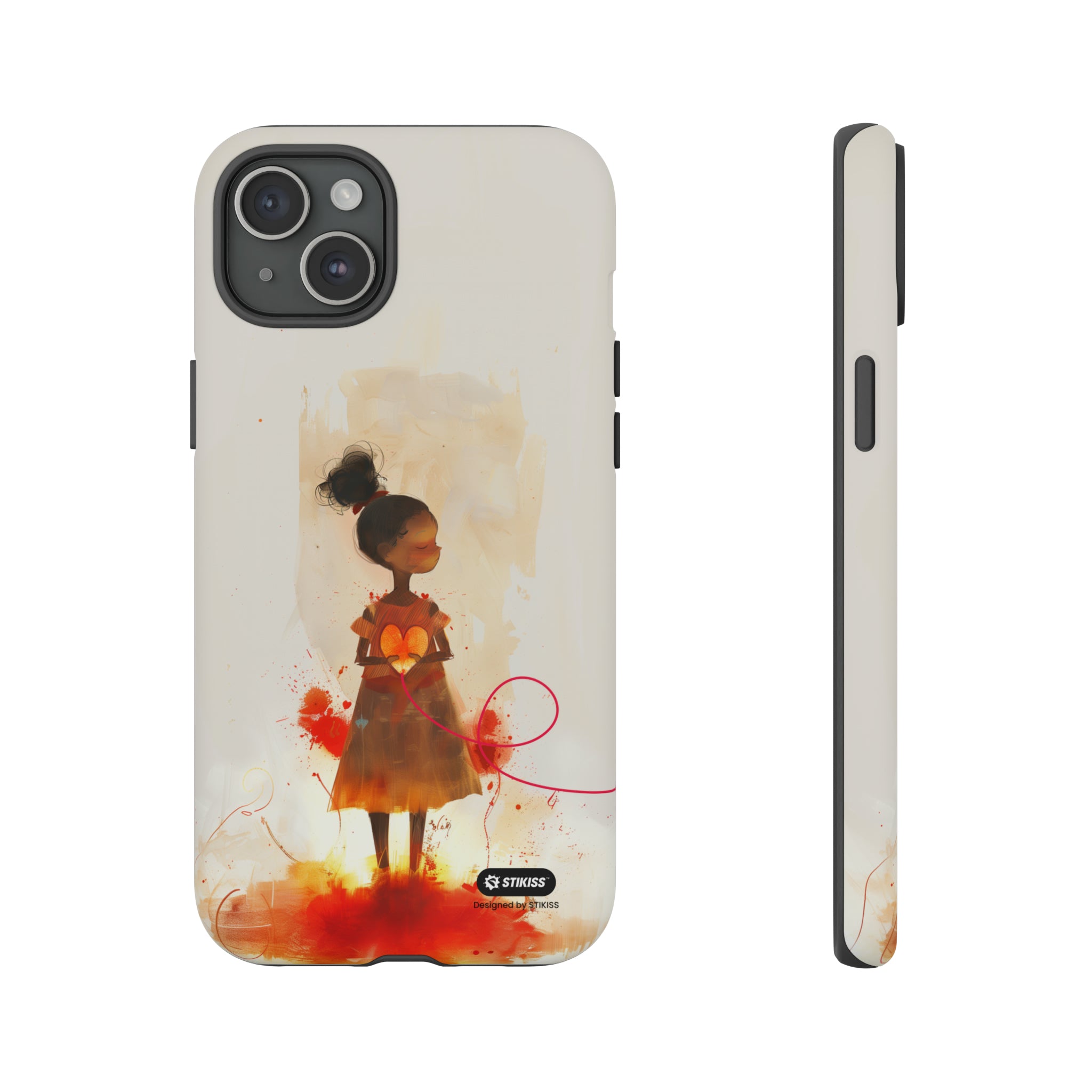 STIKISS™ Exploring Love Collection 010 - Lover Tough iPhone, Galaxy, Pixel phone Case