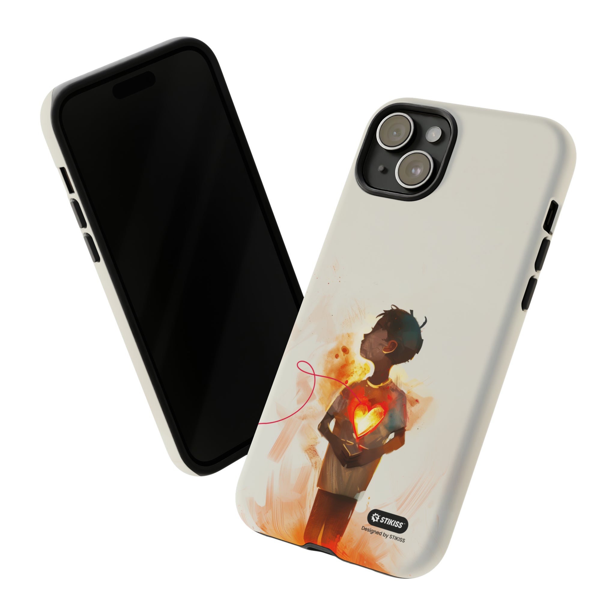 STIKISS™ Exploring Love Collection 011 - Lover Tough iPhone, Galaxy, Pixel phone Case