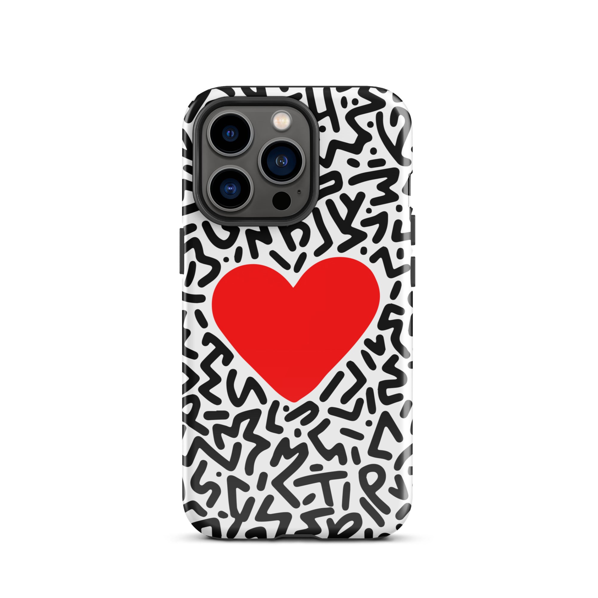 STIKISS™ Art Homage Keith Haring Collection 003 Tough iPhone® Case