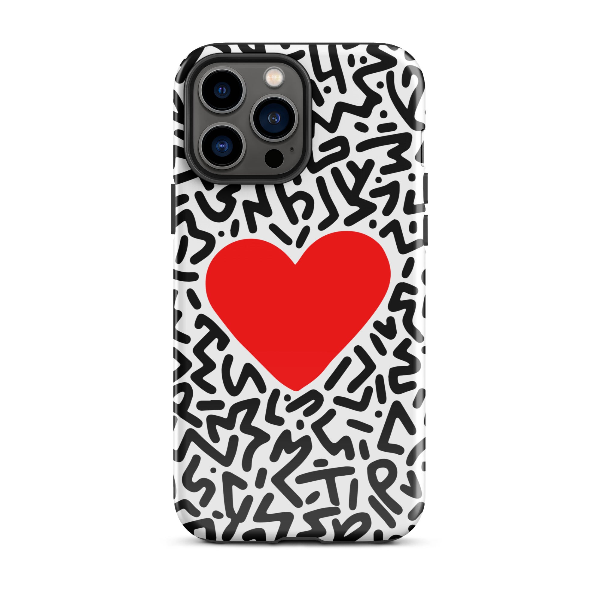 STIKISS™ Art Homage Keith Haring Collection 003 Tough iPhone® Case