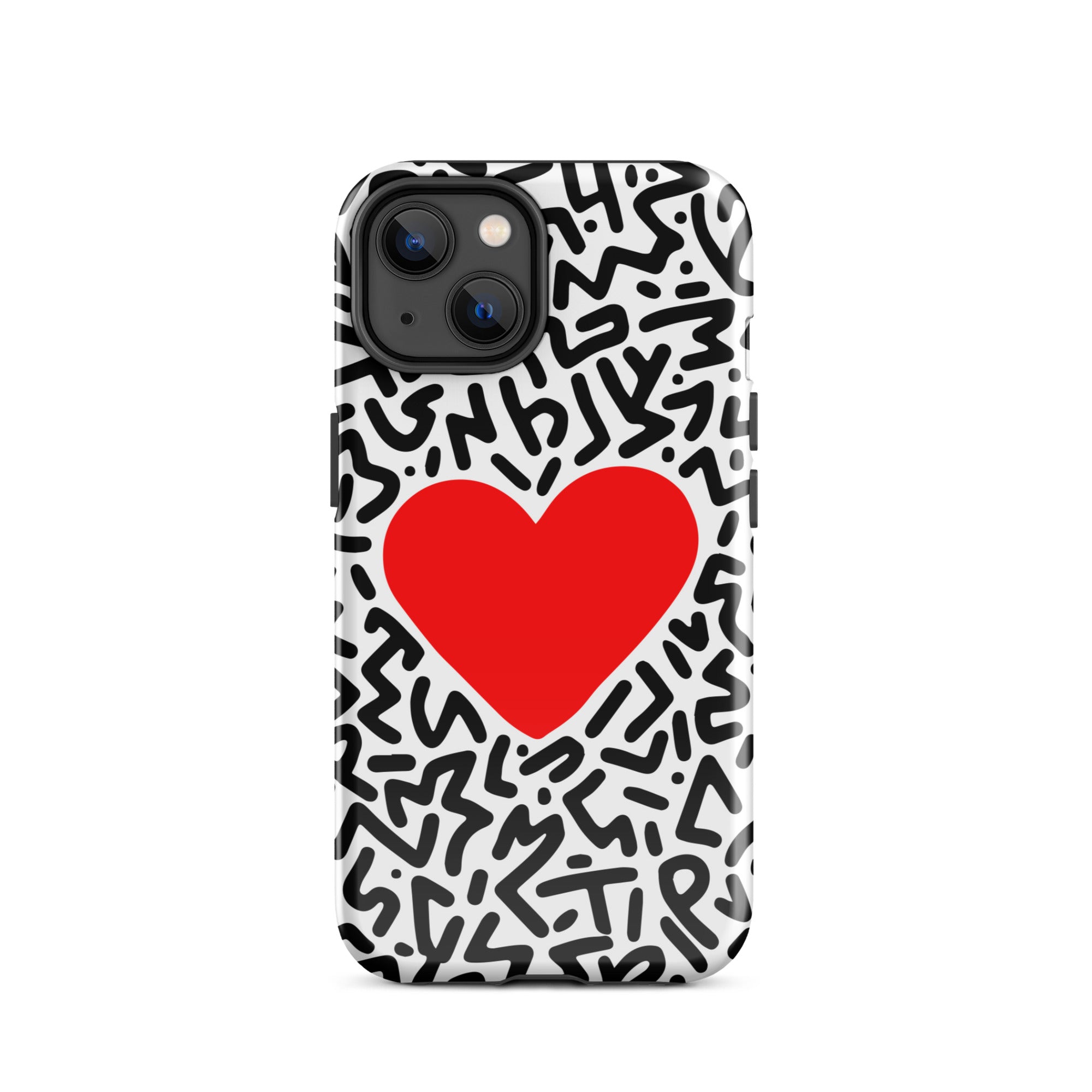 STIKISS™ Art Homage Keith Haring Collection 003 Tough iPhone® Case