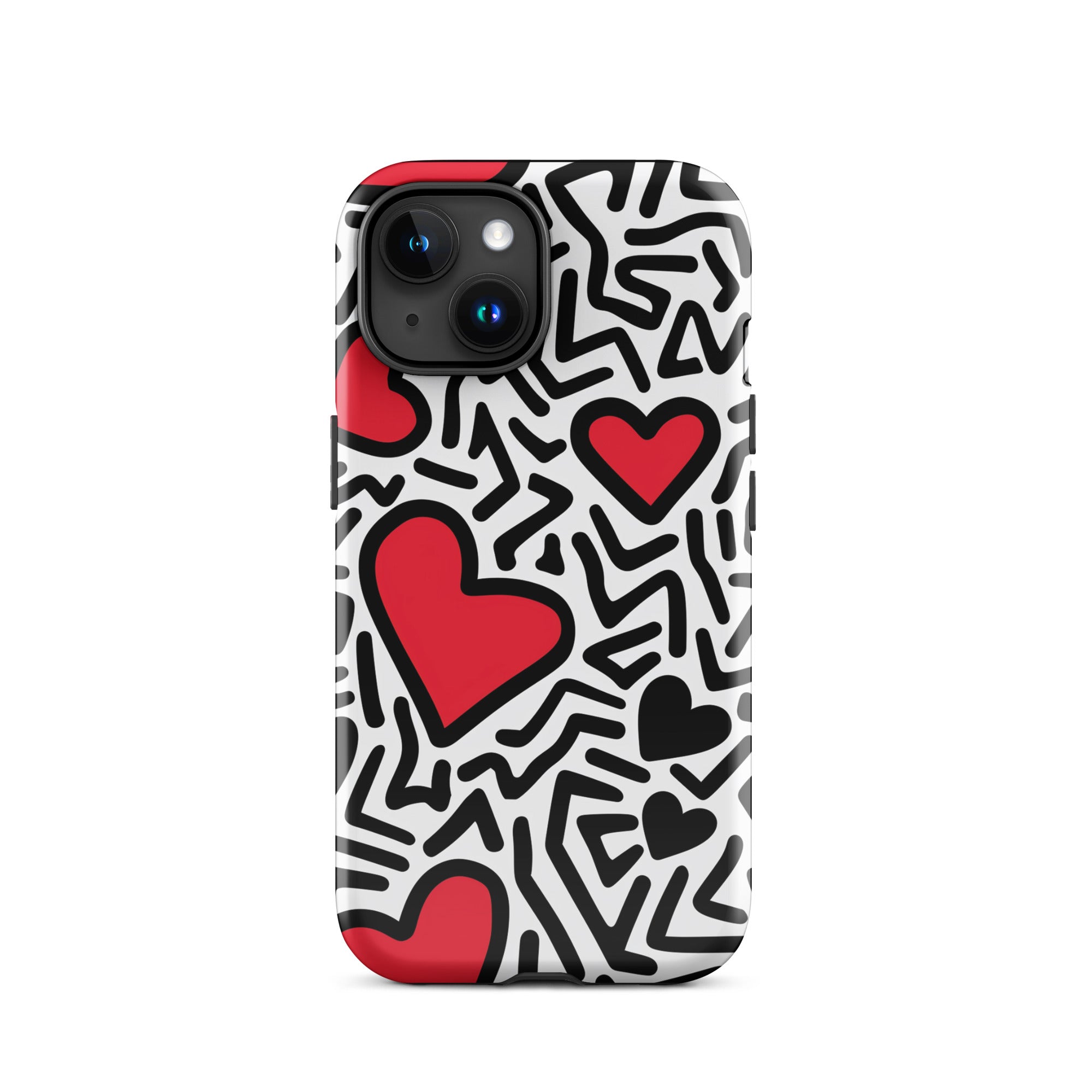 STIKISS™ Art Homage Keith Haring Collection 002 Tough iPhone® Case