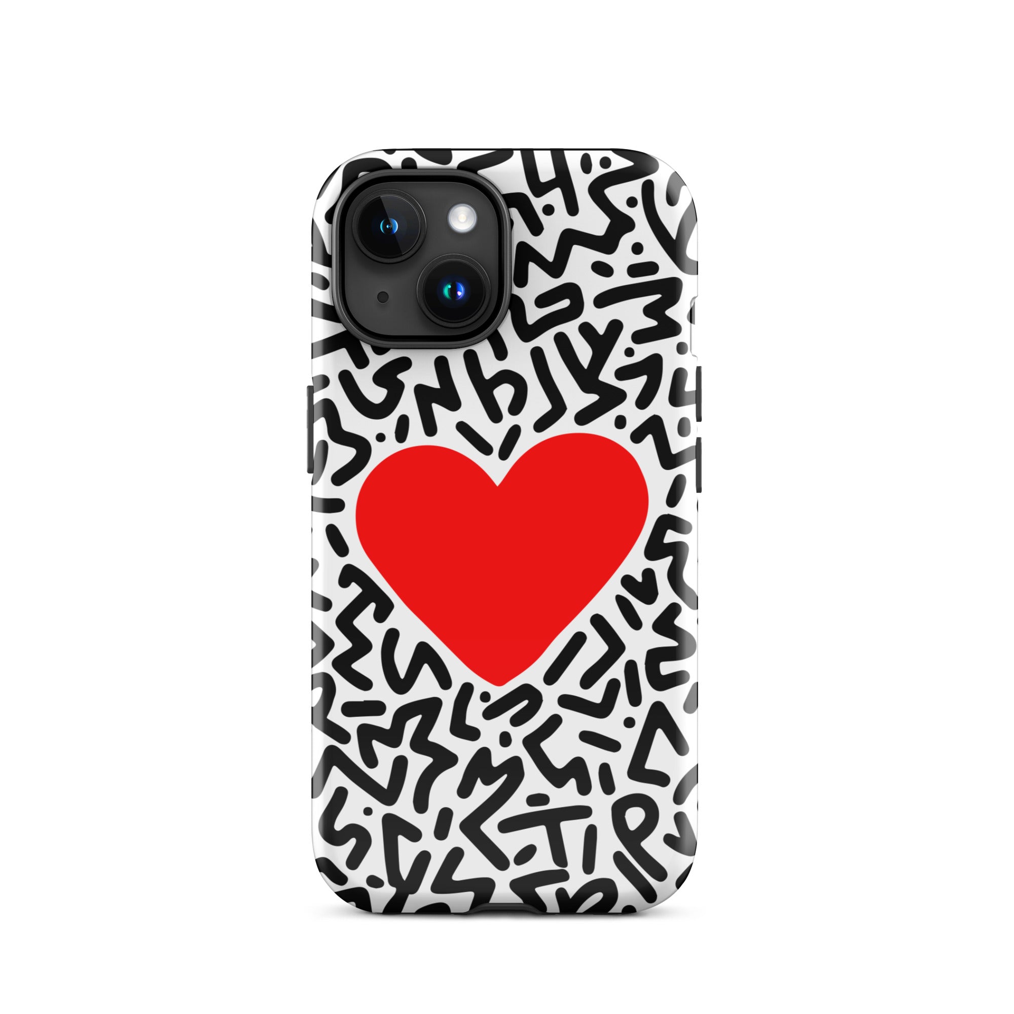 STIKISS™ Art Homage Keith Haring Collection 003 Tough iPhone® Case