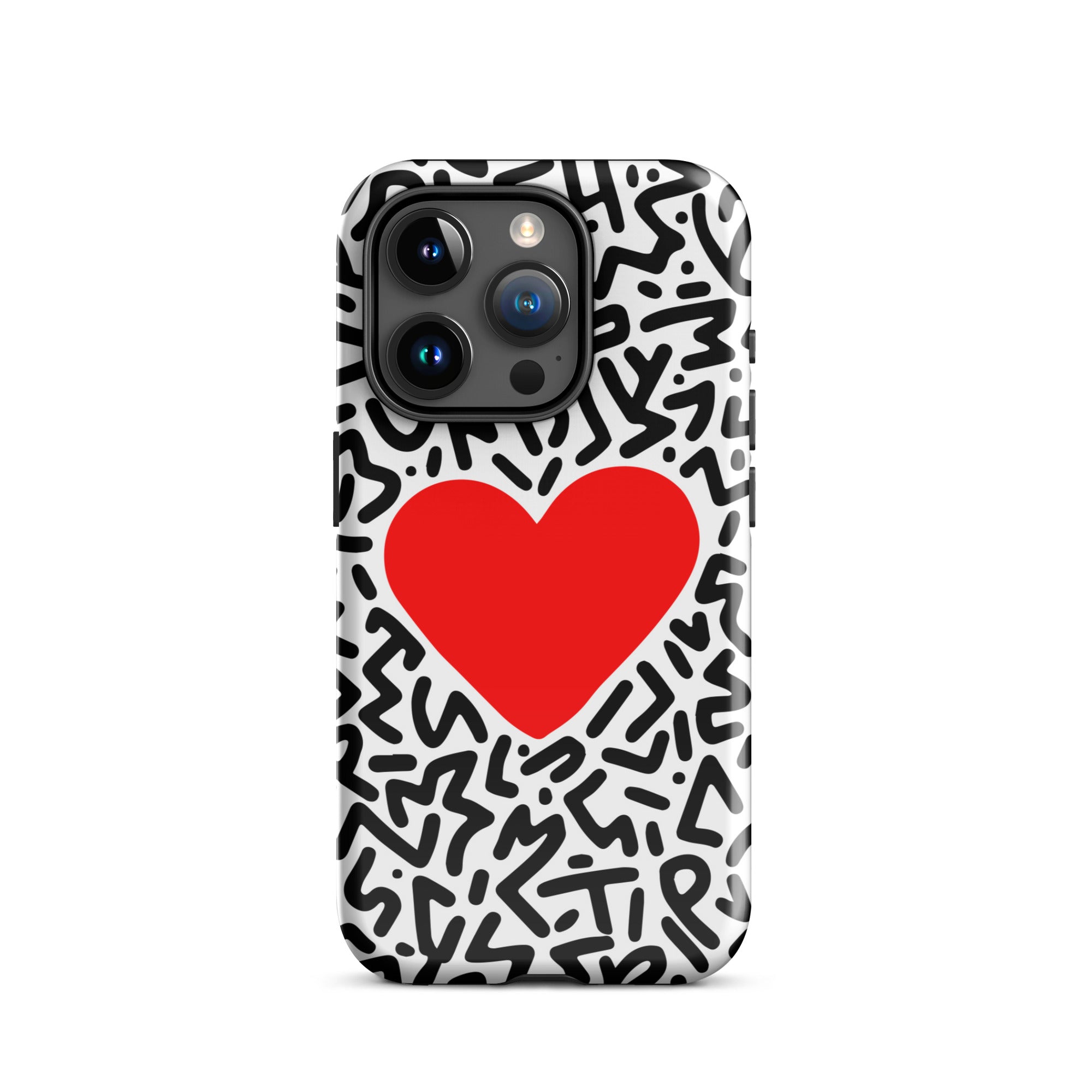 STIKISS™ Art Homage Keith Haring Collection 003 Tough iPhone® Case