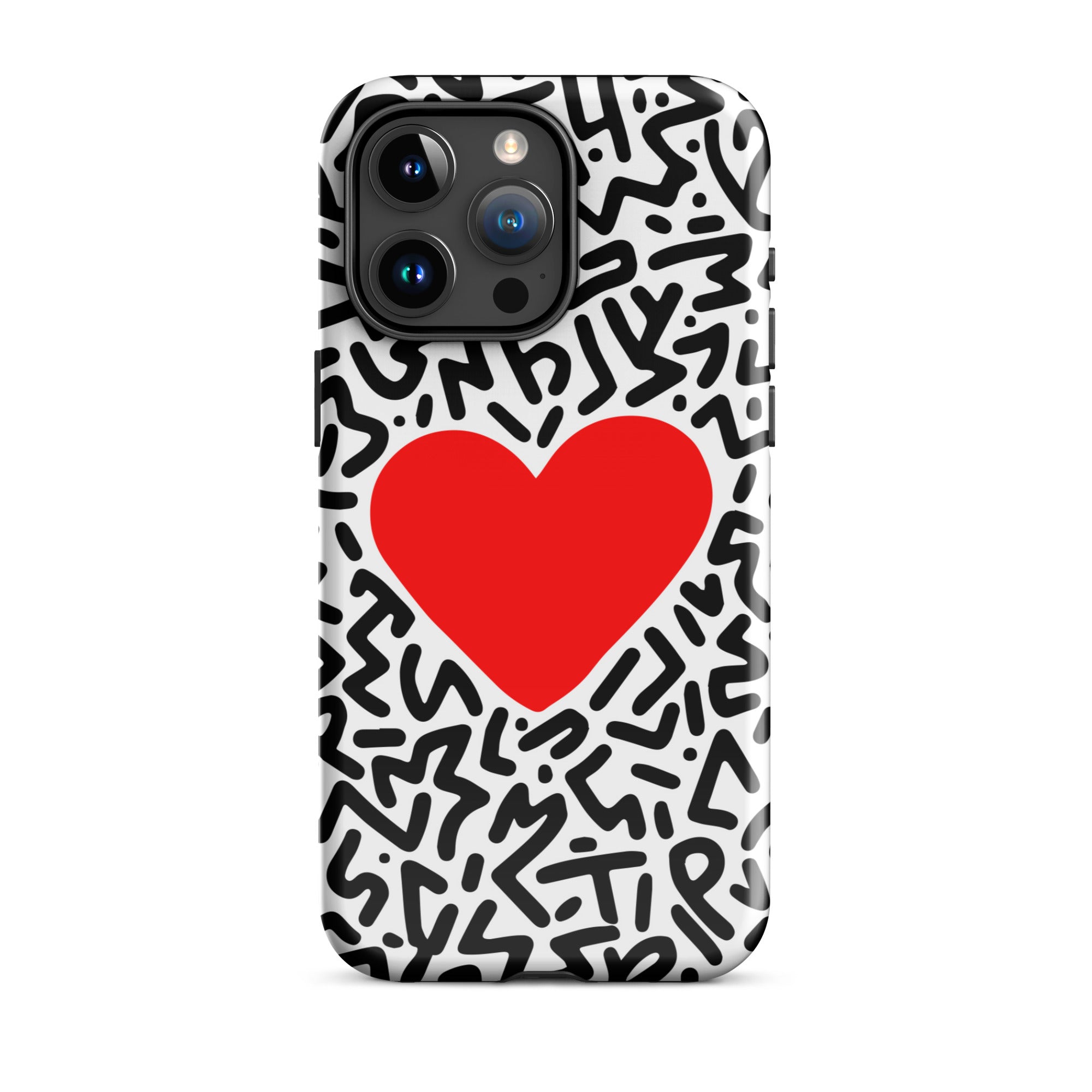 STIKISS™ Art Homage Keith Haring Collection 003 Tough iPhone® Case