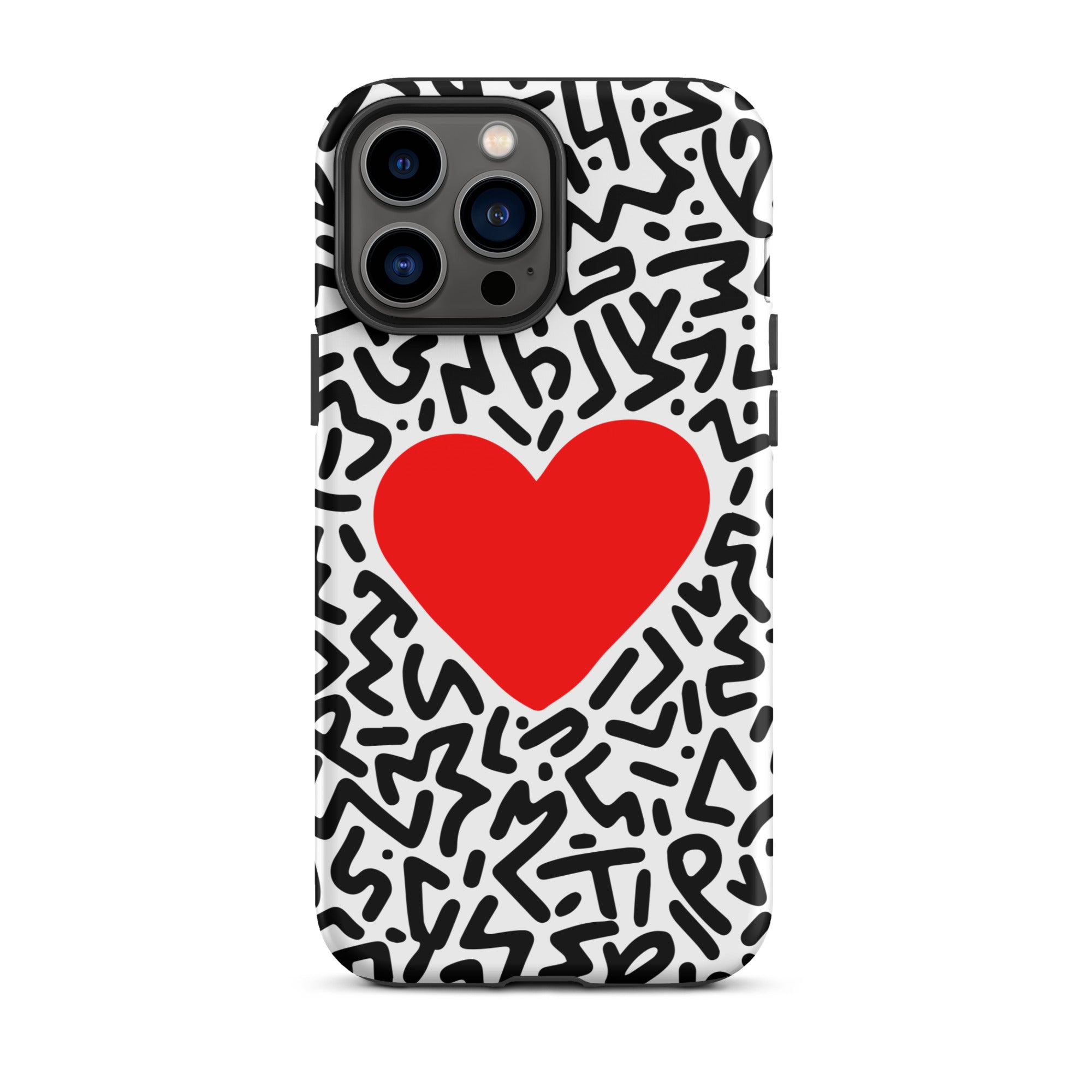 STIKISS™ Art Homage Keith Haring Collection 003 Tough iPhone® Case