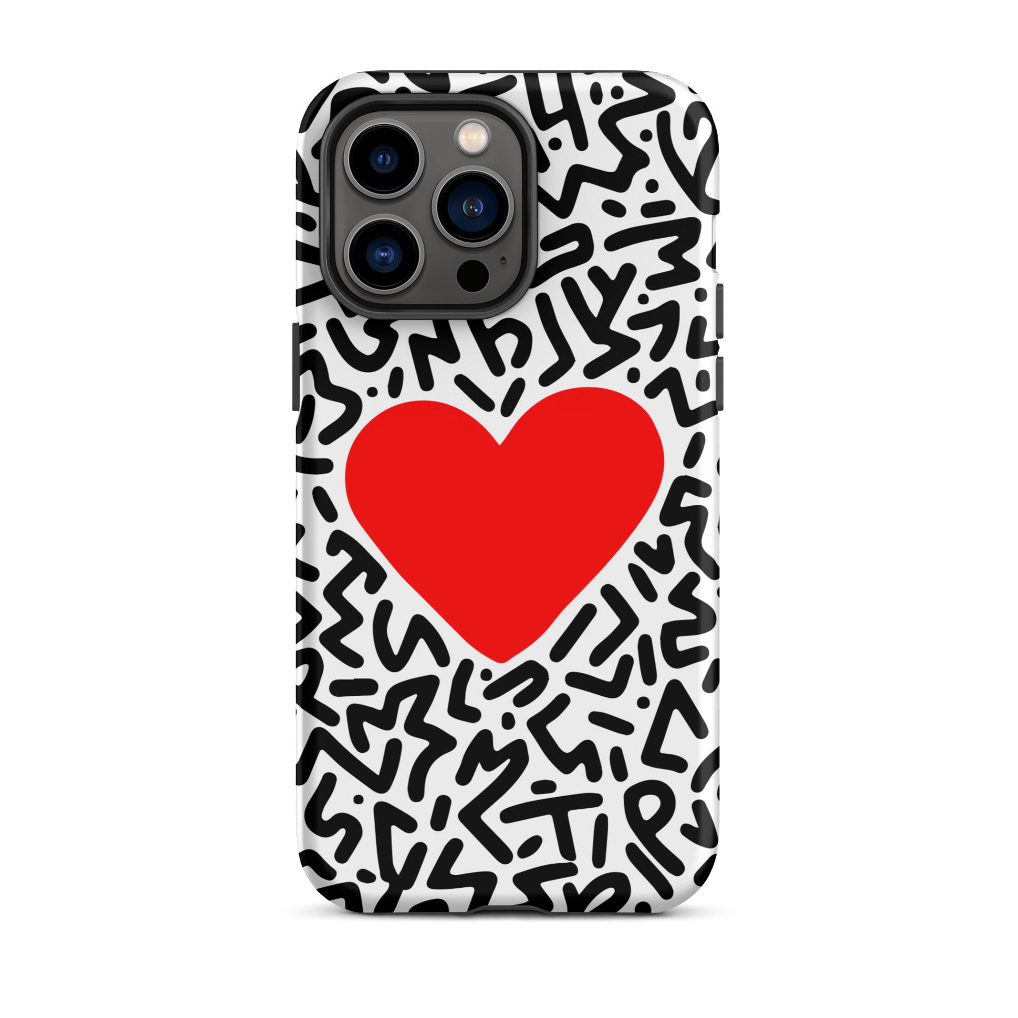 STIKISS™ Art Homage Keith Haring Collection 003 Tough iPhone® Case