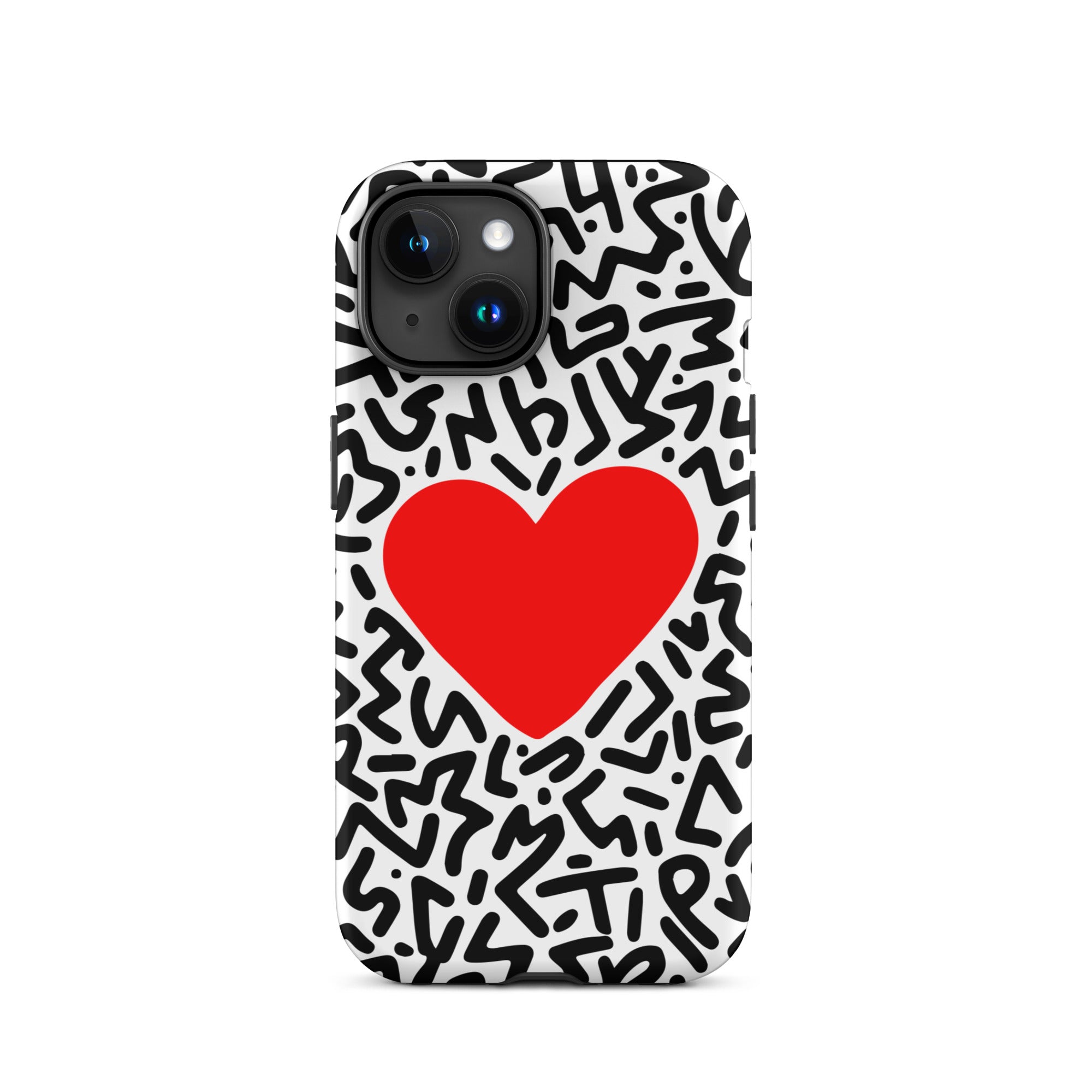 STIKISS™ Art Homage Keith Haring Collection 003 Tough iPhone® Case