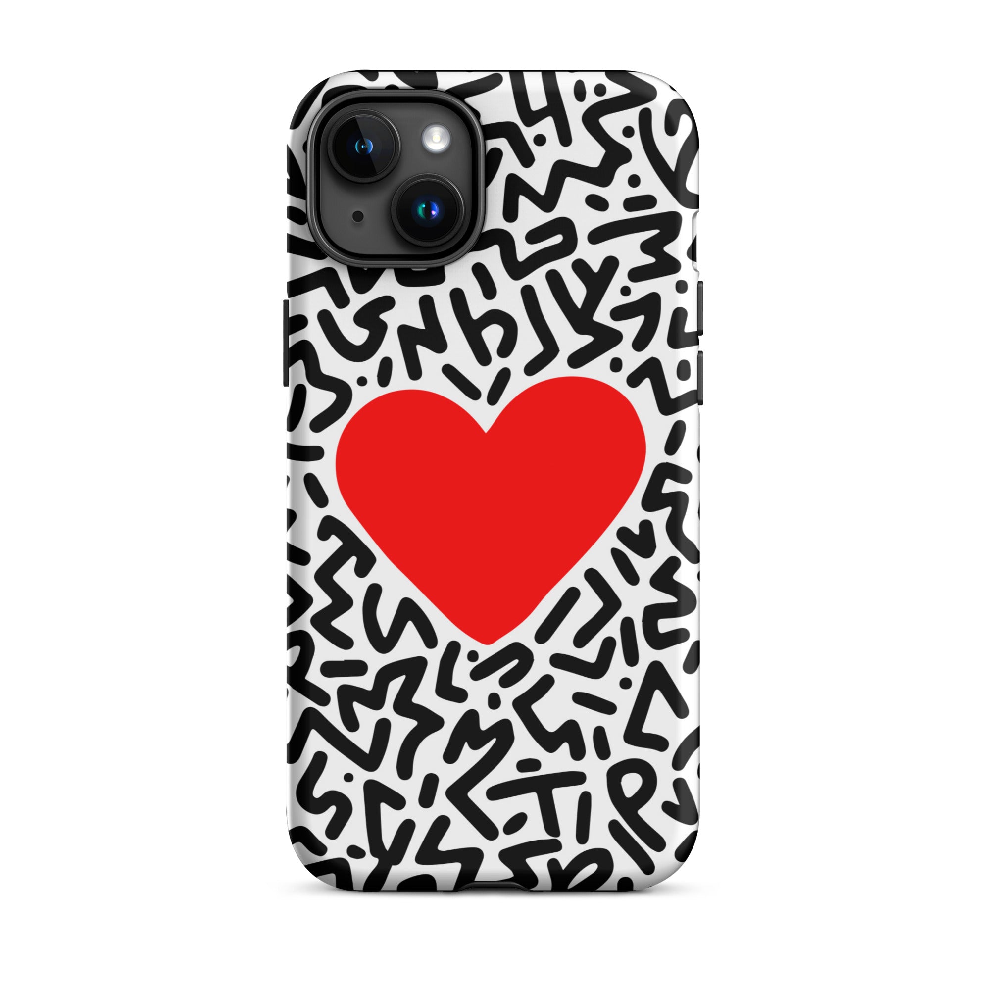 STIKISS™ Art Homage Keith Haring Collection 003 Tough iPhone® Case