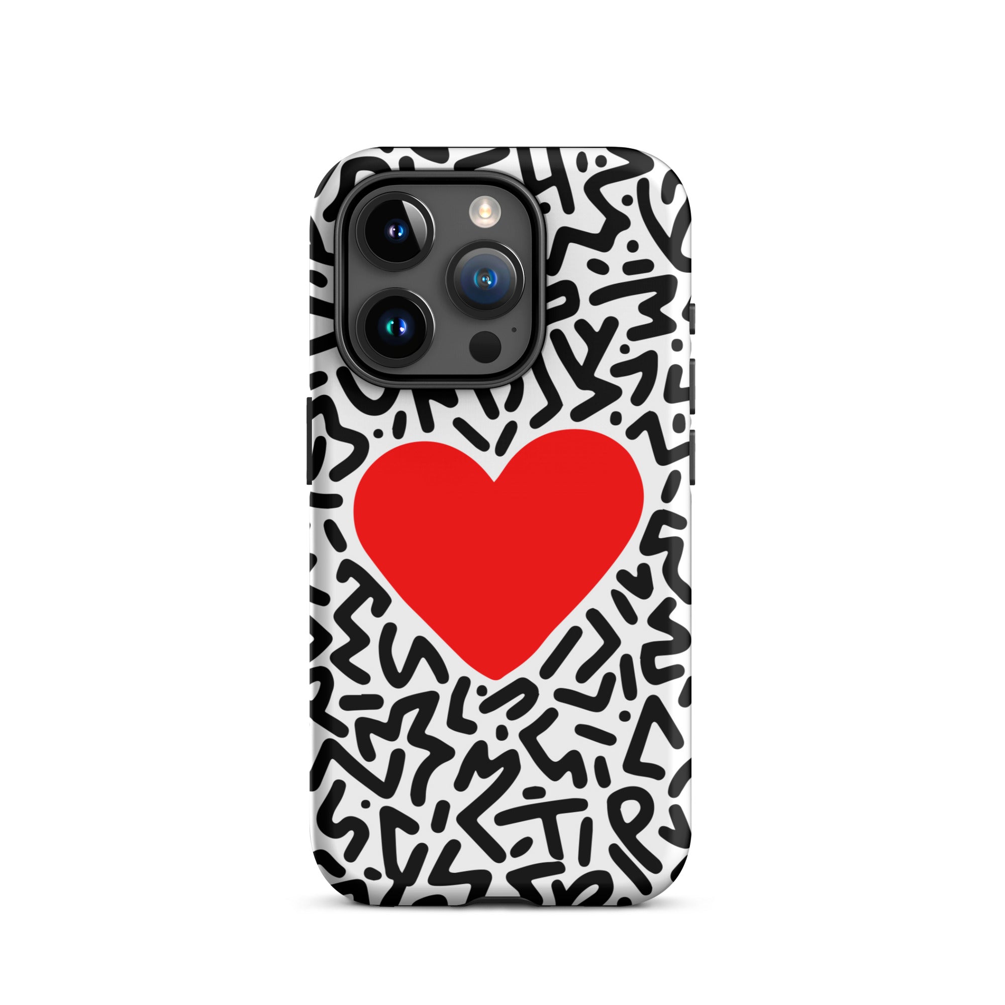 STIKISS™ Art Homage Keith Haring Collection 003 Tough iPhone® Case