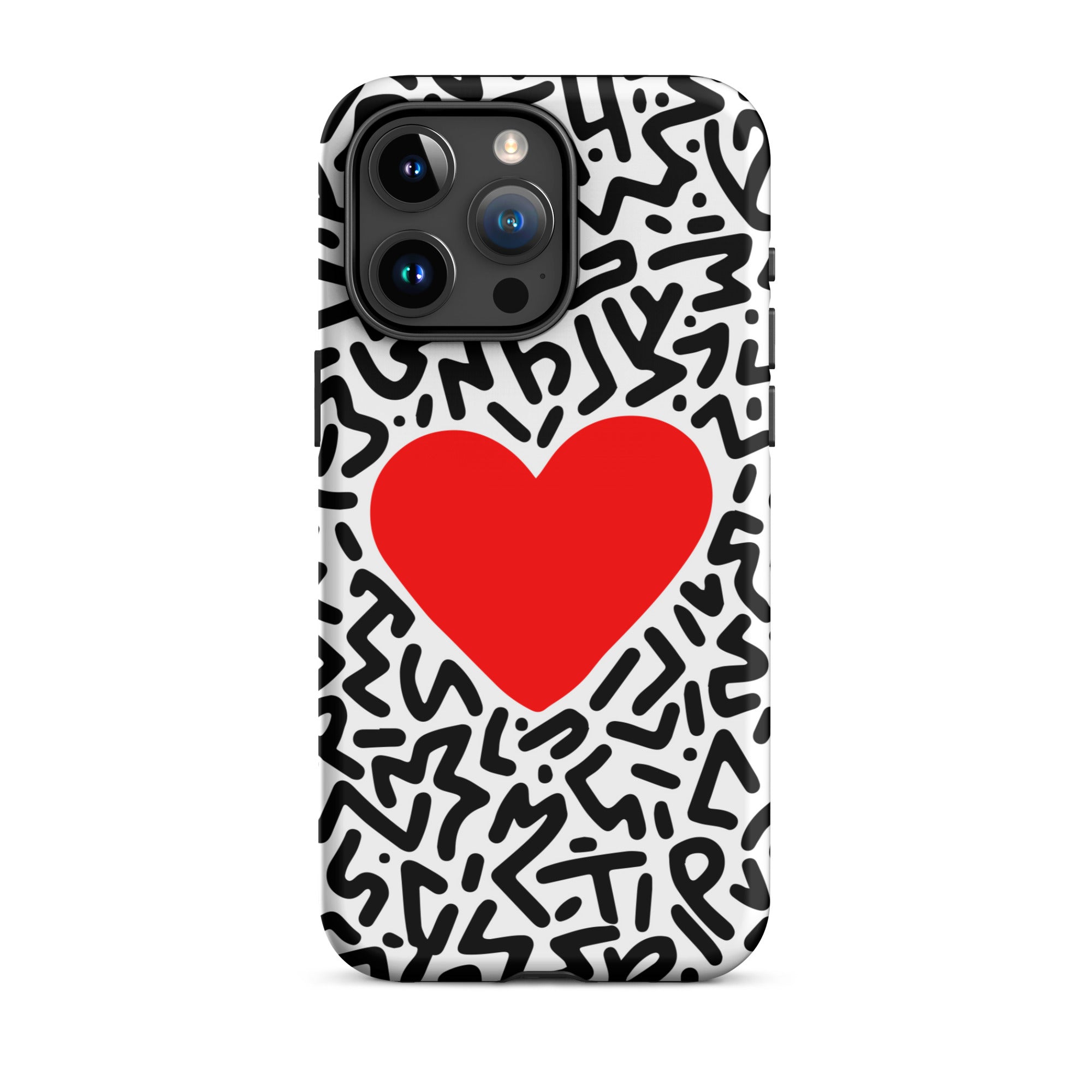 STIKISS™ Art Homage Keith Haring Collection 003 Tough iPhone® Case